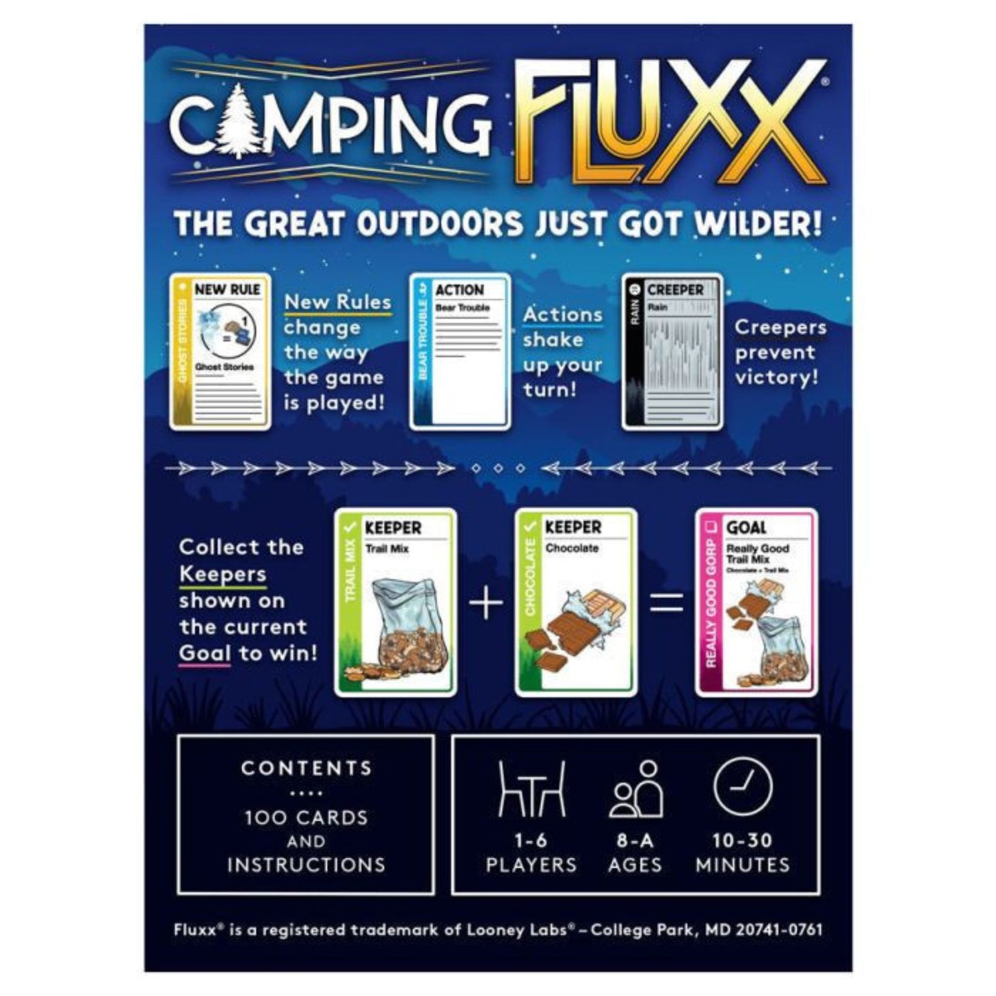Fluxx Camping